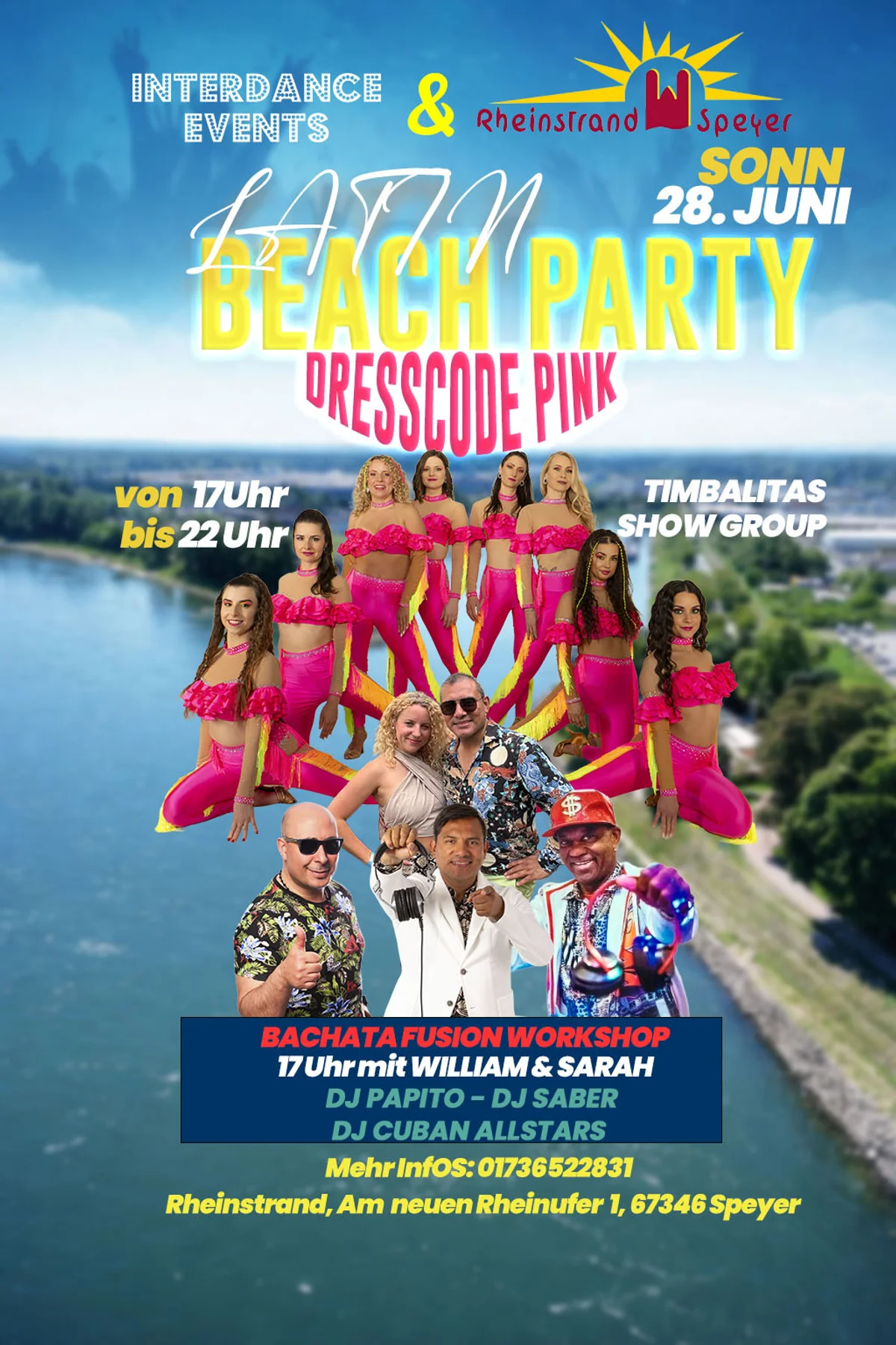 Latin Beach Party - Open Air in Speyer ⭐️ 28. Juni 2026⭐️
