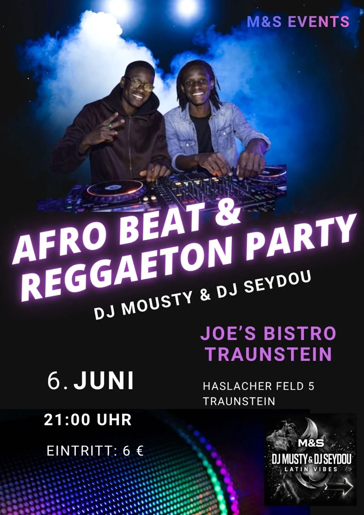 afro-reggeaton party 
