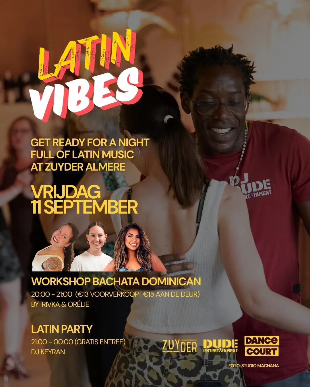 Salsa, Bachata & Kizomba at Zuyder, Almere