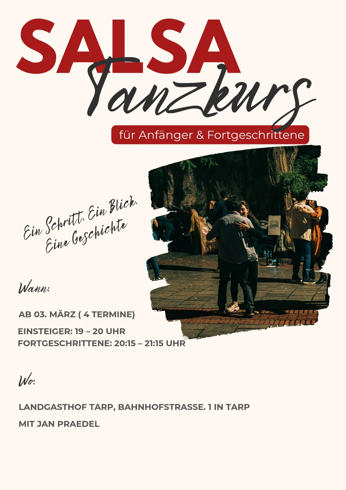 Salsa-Tanzkurs! Hol dir das karibische Flair in deinen Ort!