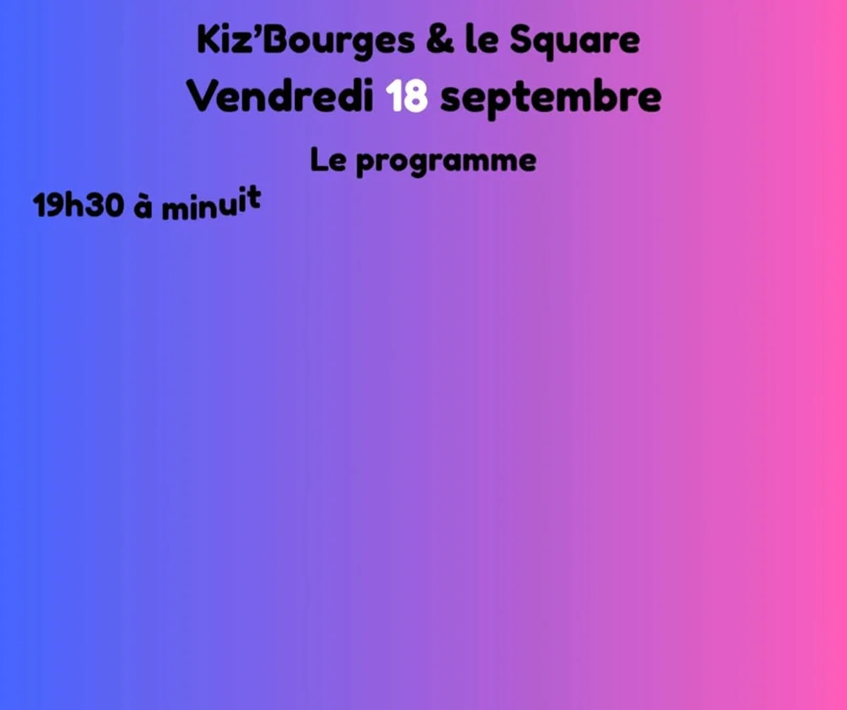 Salsa, Bachata & Kizomba at Square Bourges