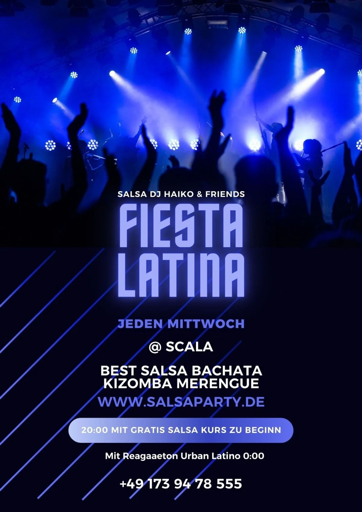 Fiesta Latina Mittwochs im SCALA best Salsa, Bachata, ...
