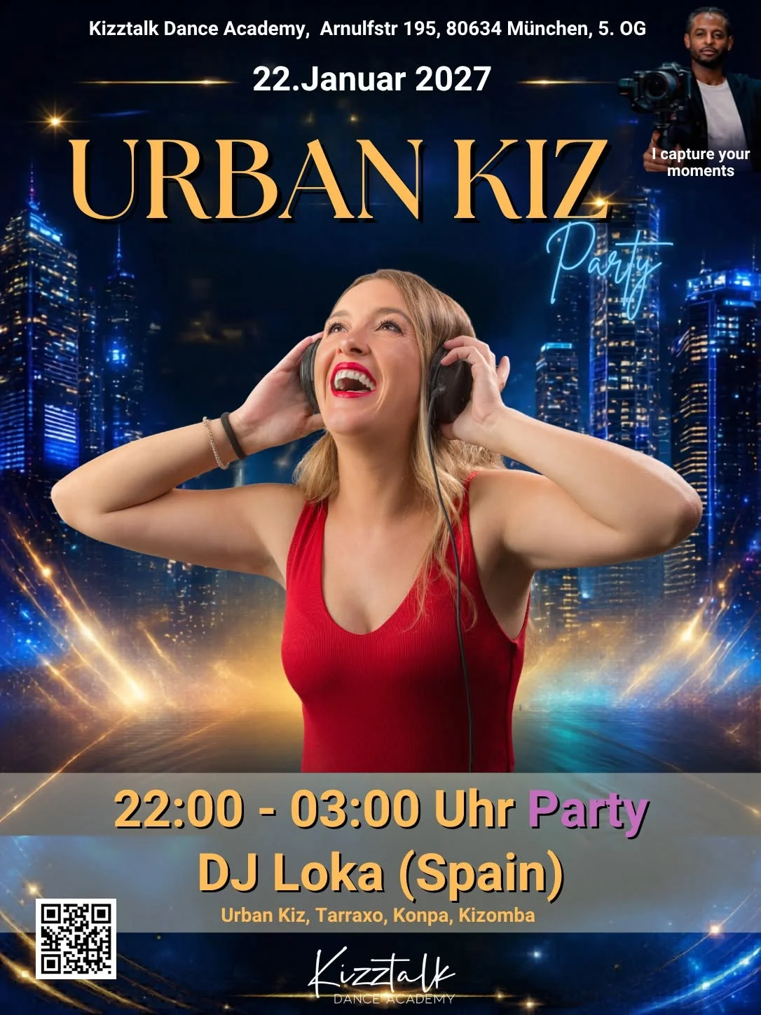 UrbanKiz Party @ Kizztalk mit DJ Loka (Spanien)