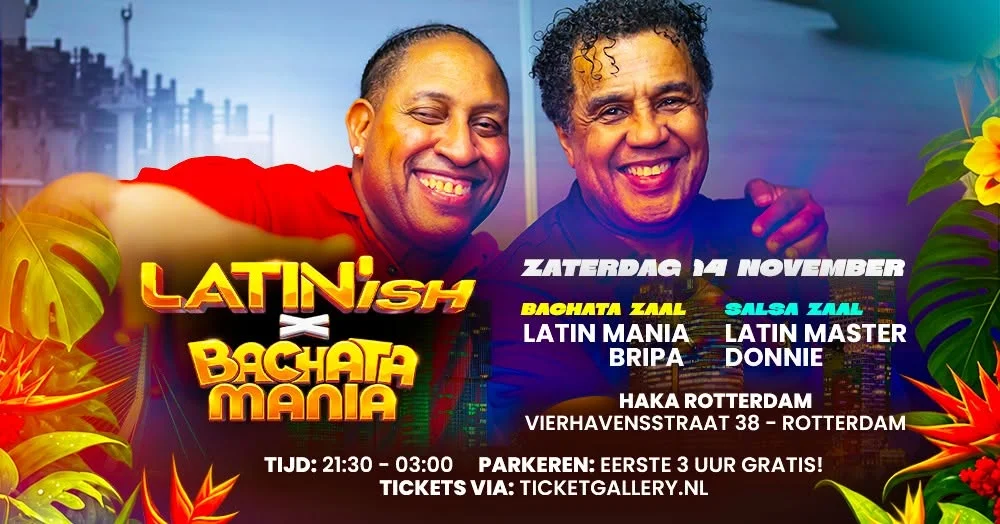 Bachata at Haka Rotterdam, Vierhavensstraat 38, 3029 BE Rotterdam