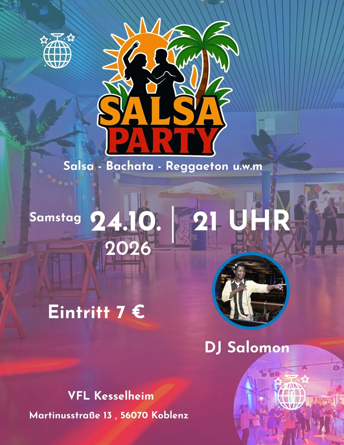 Salsa Party – Salsa in Koblenz