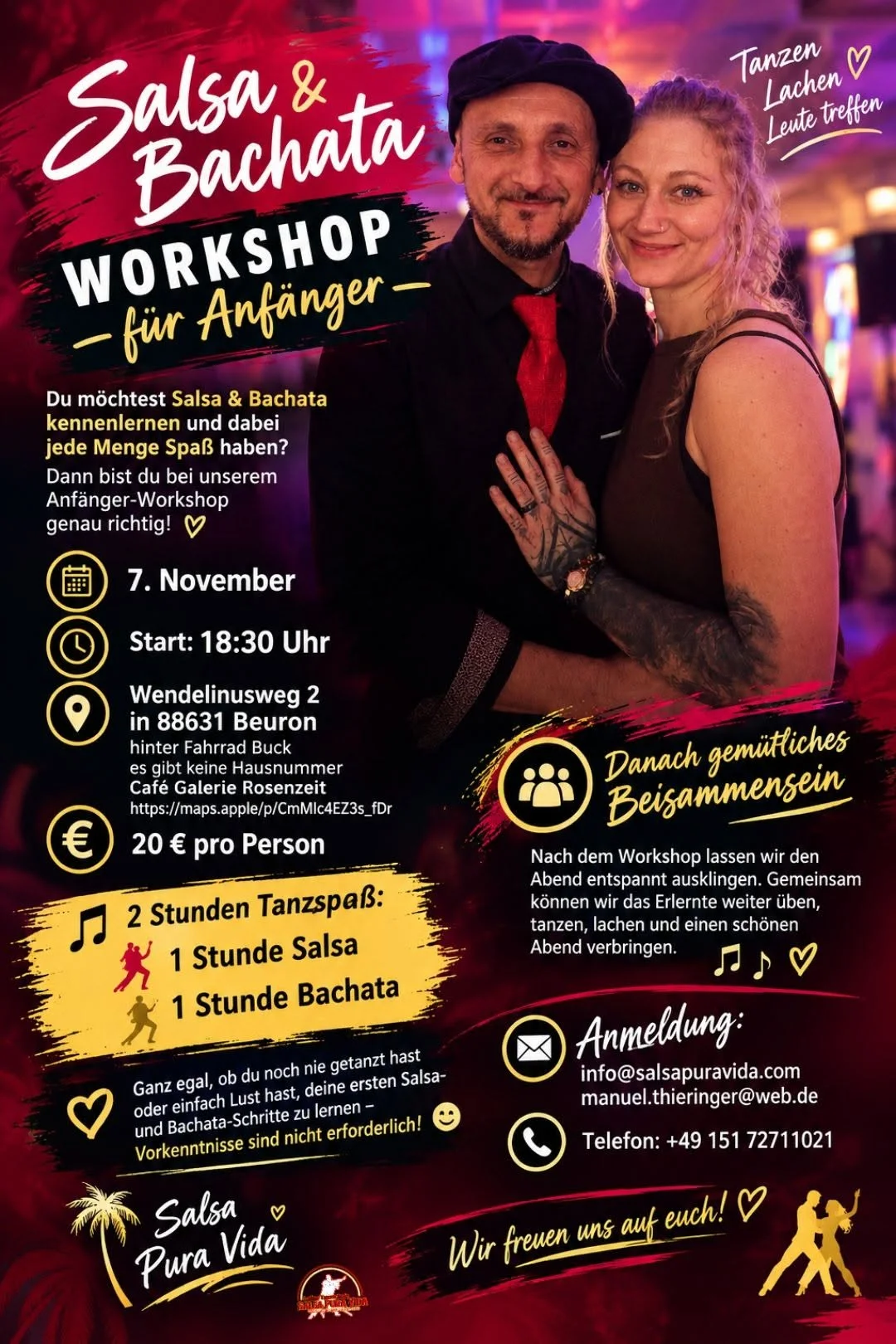 Salsa & Bachata Workshop 