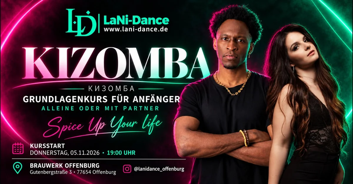 Kizomba Grundlagenkurs für Anfänger