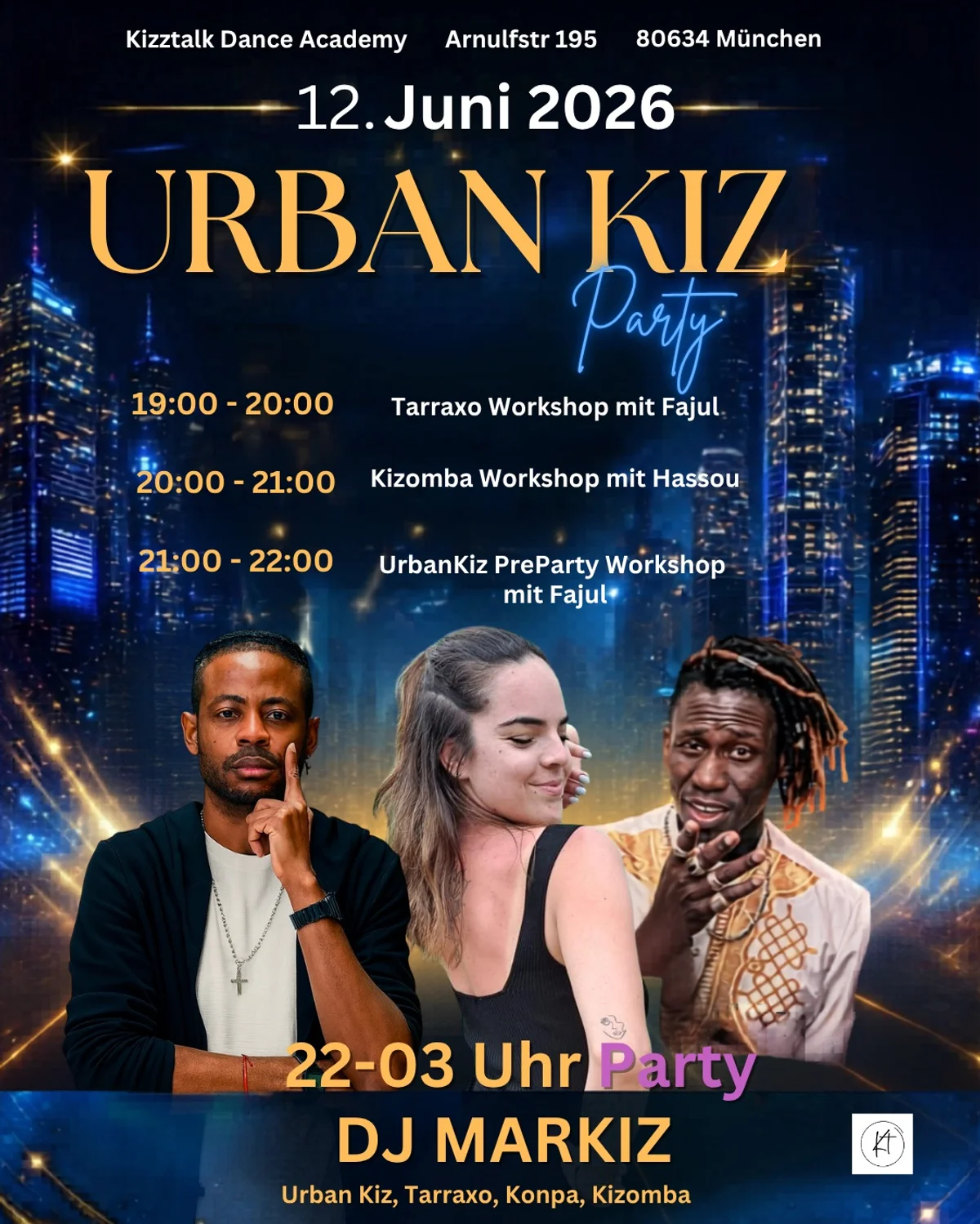 Urbankiz Party @ Kizztalk mit DJ MARKIZ