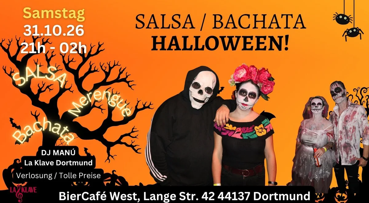 Salsa/Bachata Halloween Party mit La Klave 🎃🎃 – Bild 1