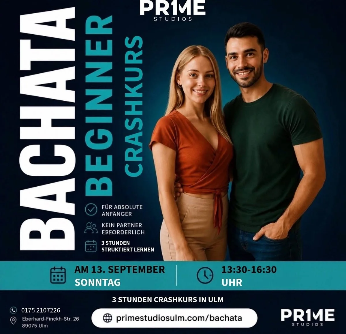 Bachata Crashkurs Für Anfänger in Ulm
