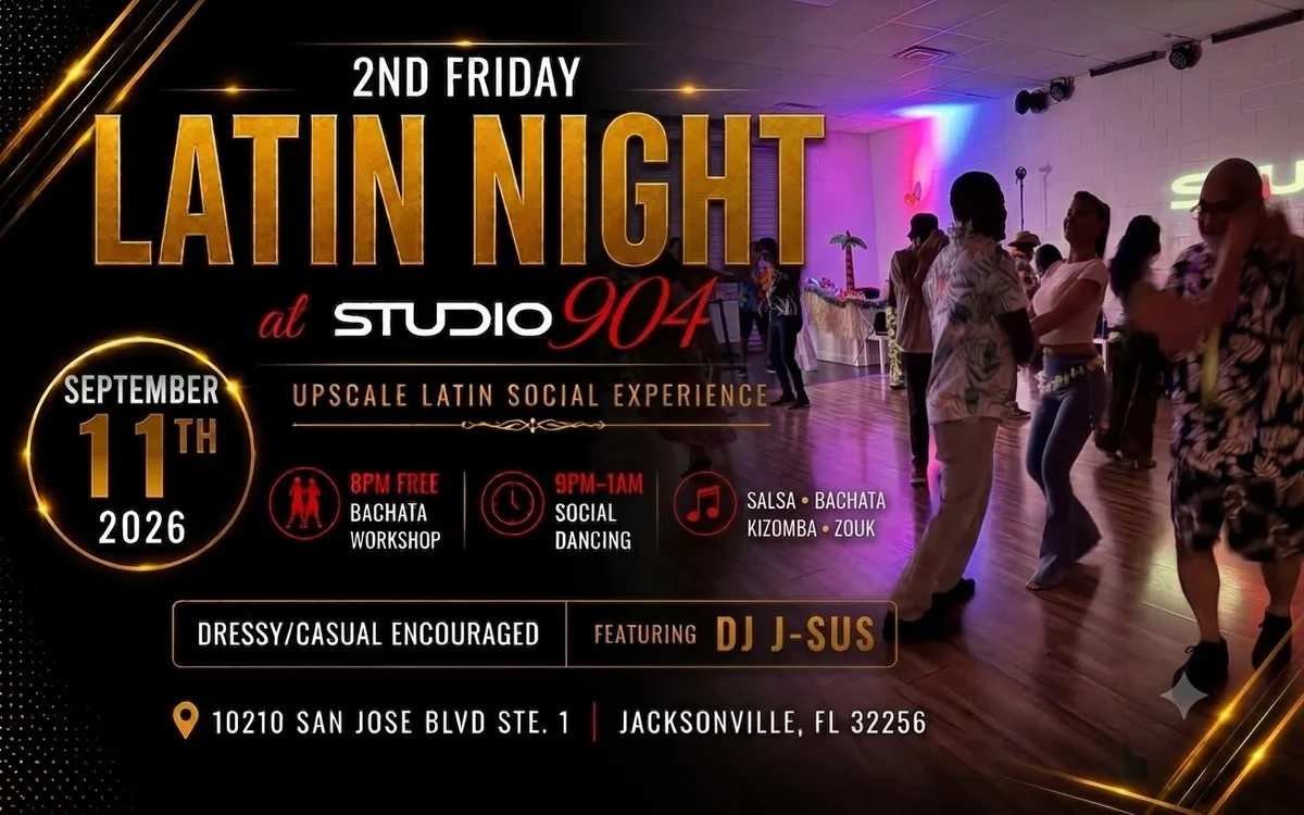 Salsa, Bachata & Kizomba at 10210 San Jose Blvd, Jacksonville, FL 32257-6271, United States