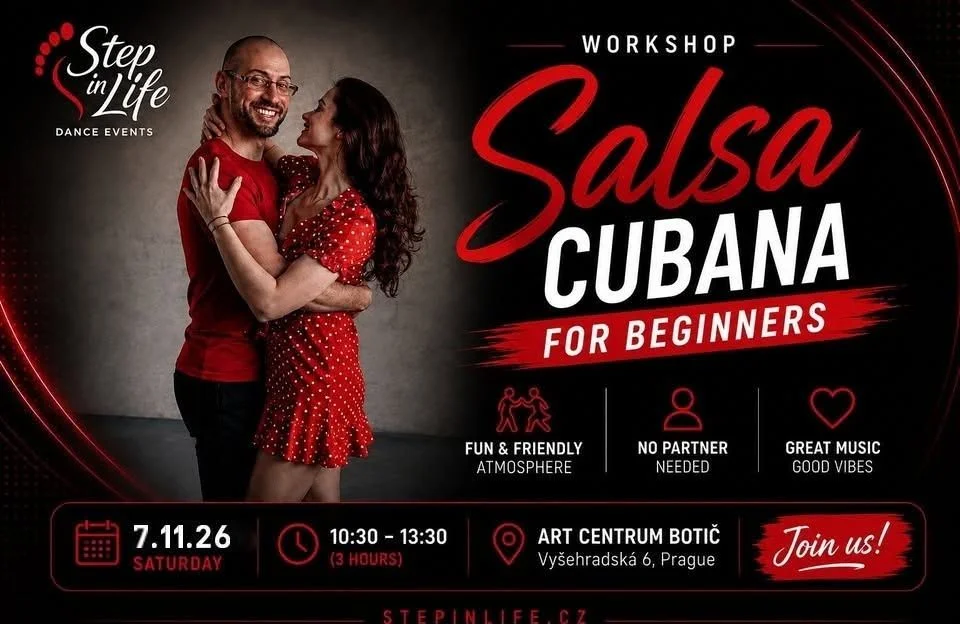Salsa & Bachata at ArtCentrum-Praha, Prague