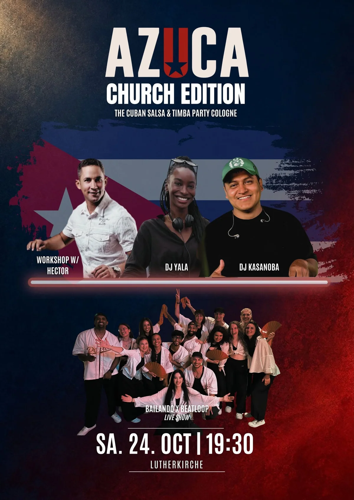 AZUCA Church Edition - The Cuban Salsa & Timba Party Cologne 