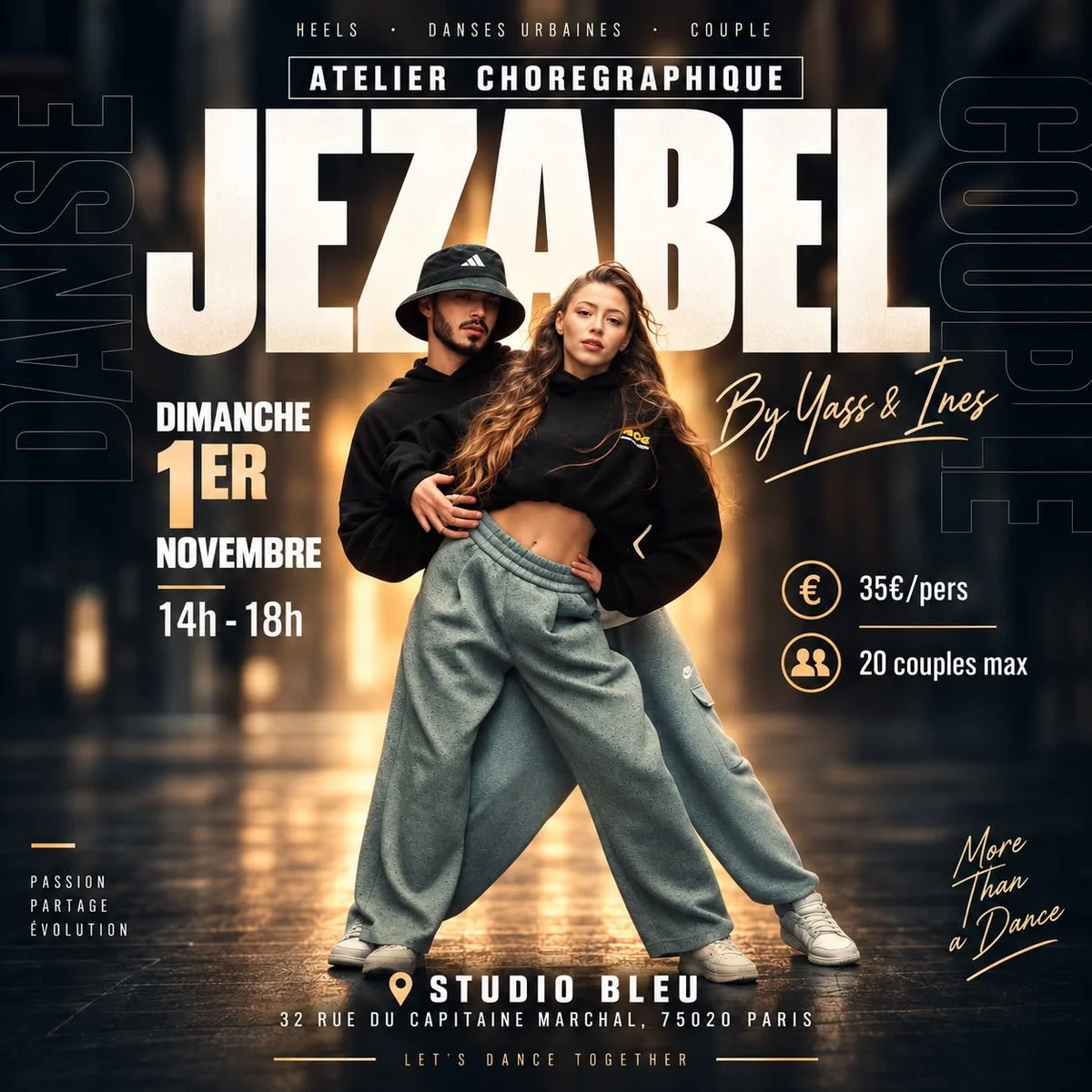 Salsa & Bachata at 32 rue du Capitaine Marchal 75020 Paris, Bagnolet
