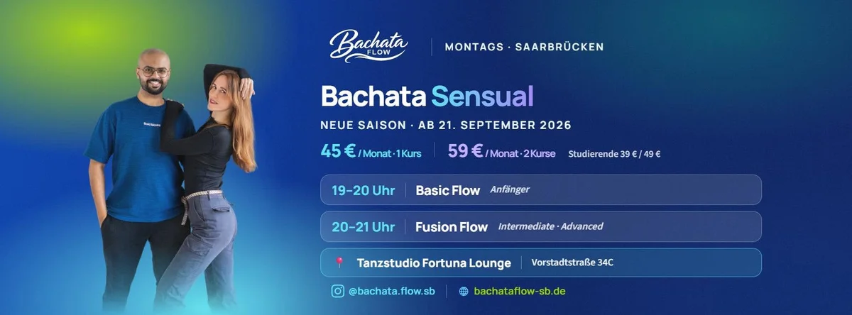 Bachata at Tanzstudio Fortuna (Lounge - Alt-Saarbrücken)