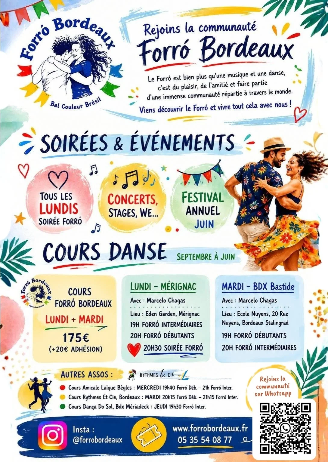 Mardi Forro Bordeaux - Salsa