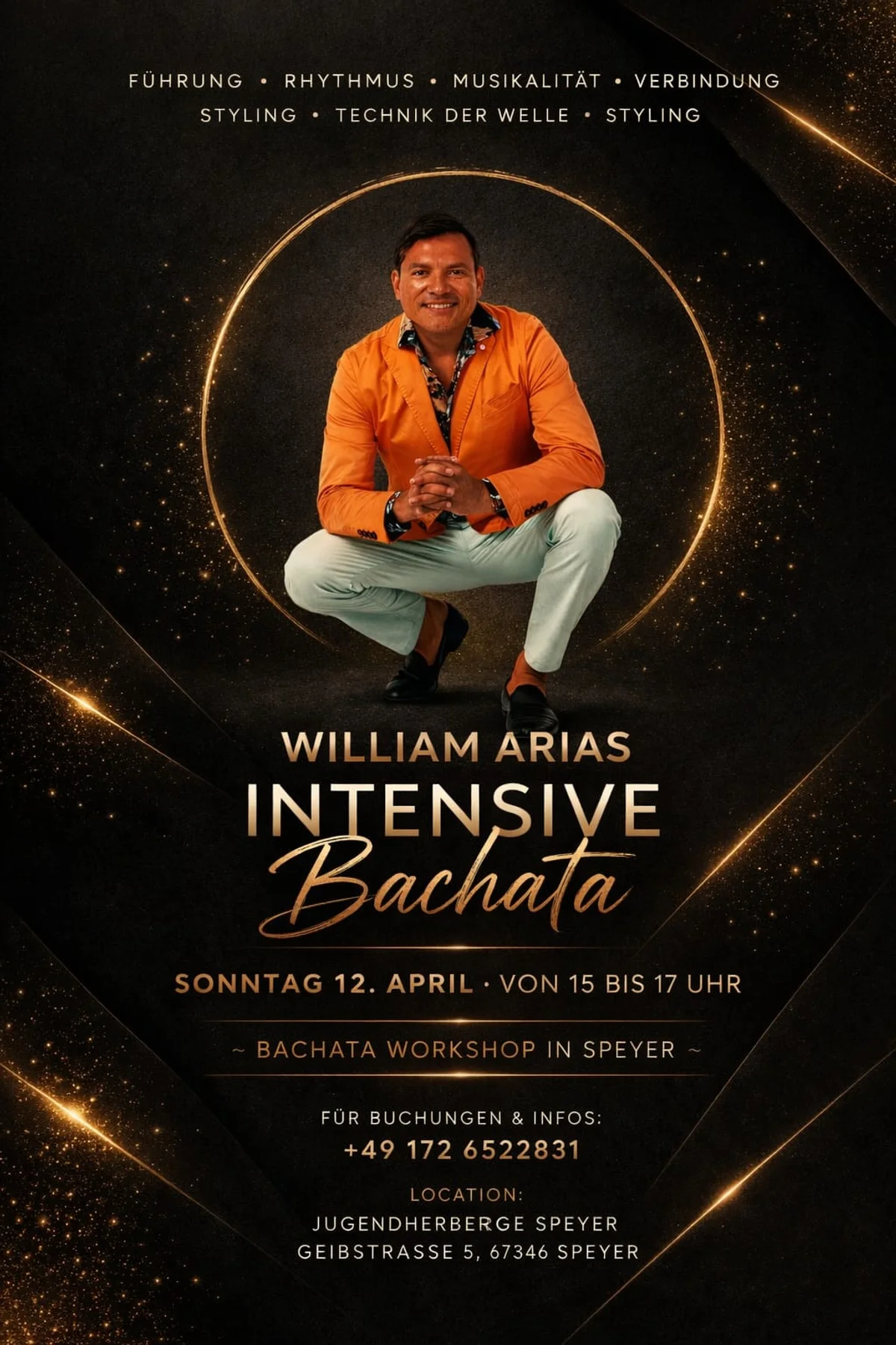 ⭐️ Intensive Bachata Fusion Workshop ⭐️ 12. April 2026 ⭐️