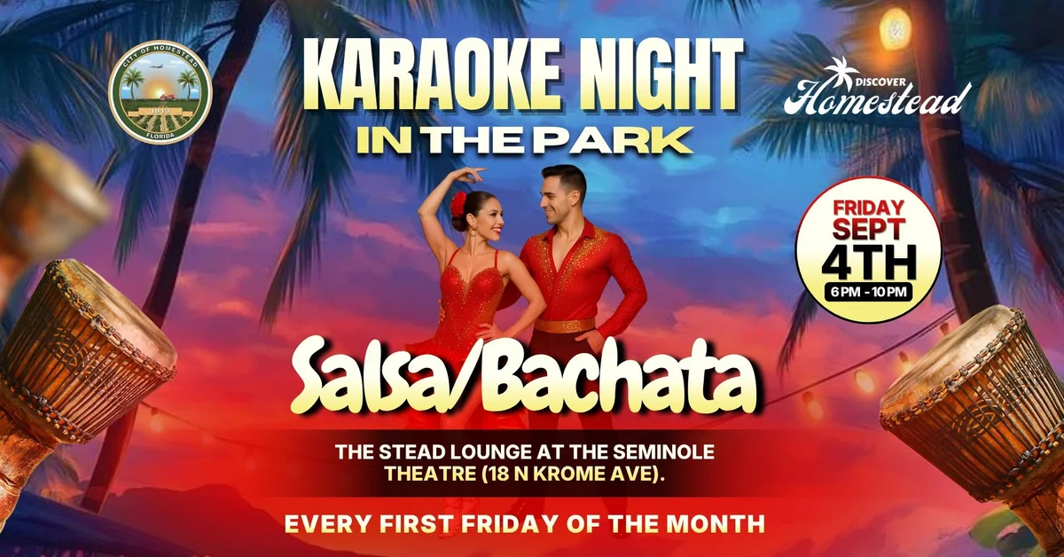 Salsa & Bachata at Seminole Theatre, Homestead