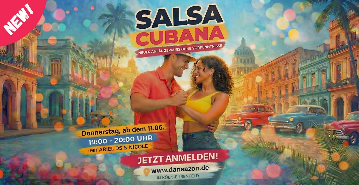 Salsa Cubana Anfängerkurs A1 (ohne Vorkenntnisse)