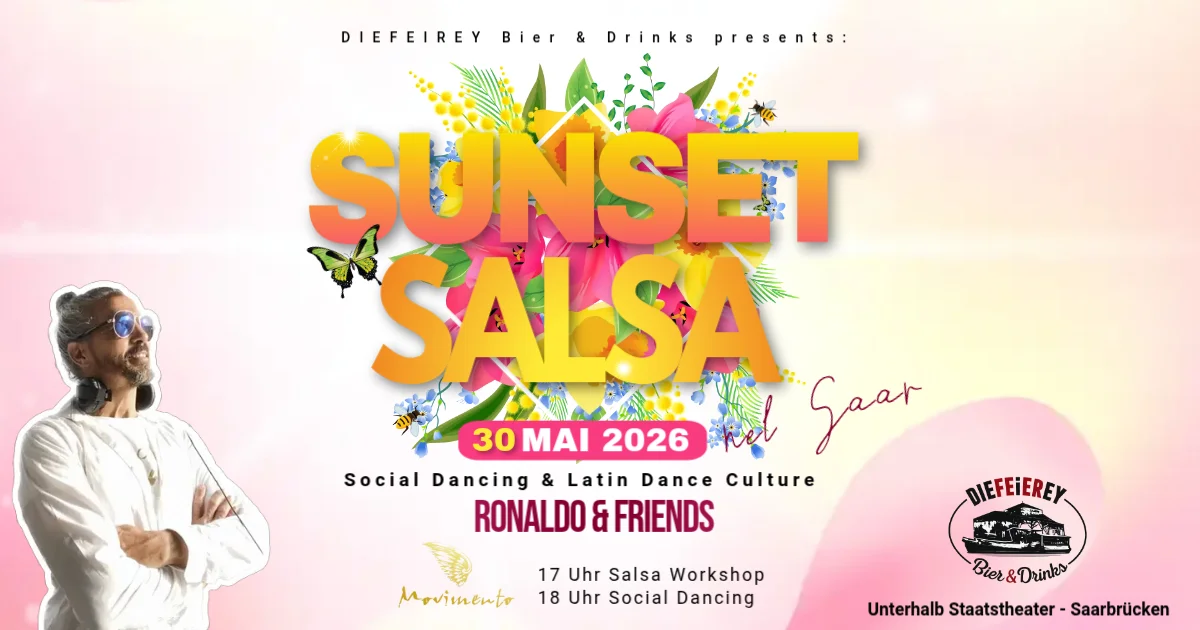 SUNSET SALSA an der SAAR - Open Air mit Ronaldo & Friends