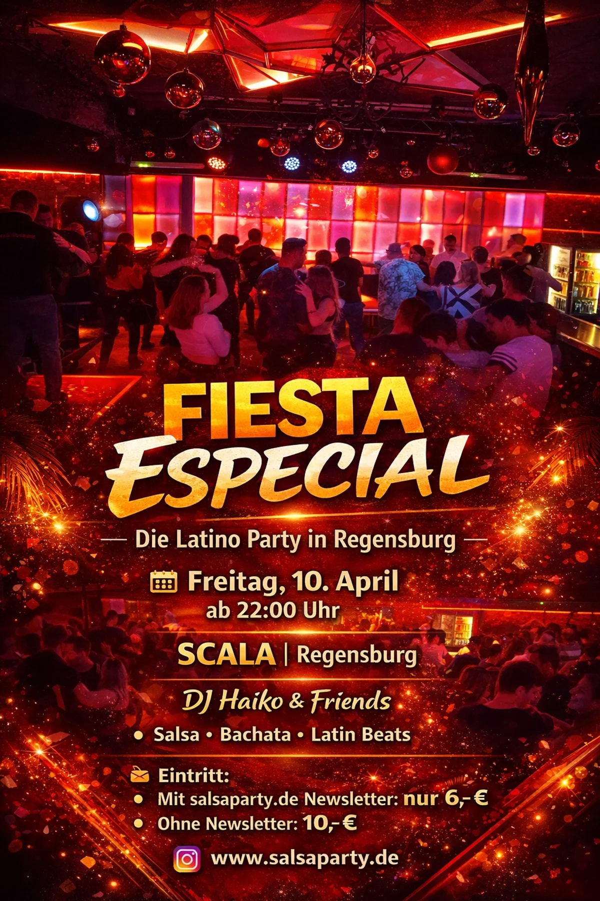 Fiesta Latina especial - best Salsa, Bachata,...