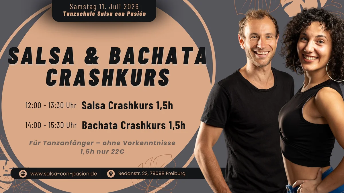 Endlich Tanzen Lernen in Freiburg – Salsa & Bachata für Anfänger*innen