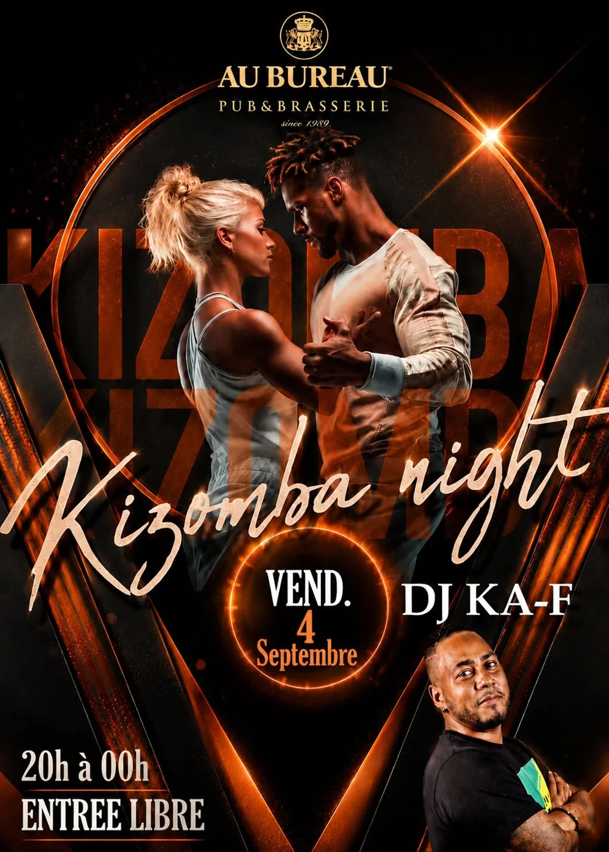 Kizomba at Au Bureau (La Réunion), La Possession