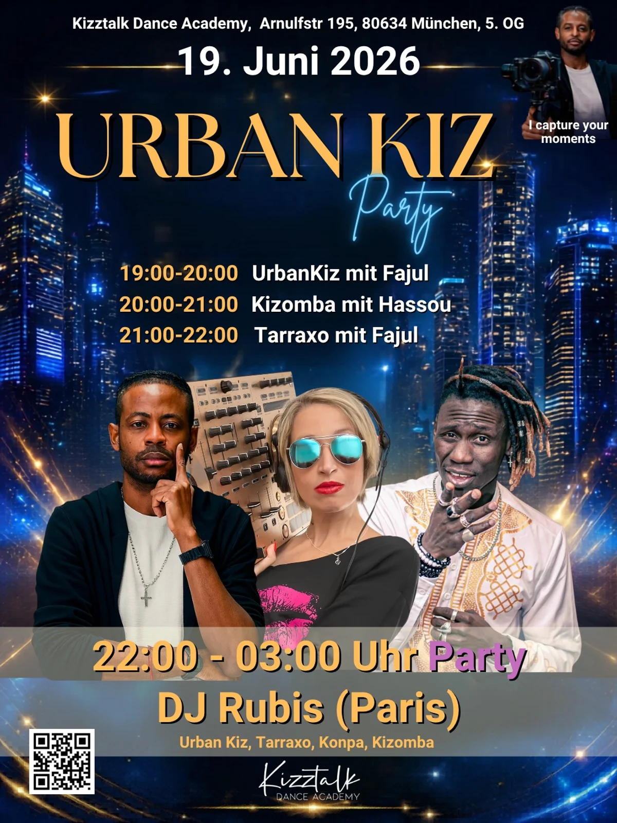 UrbanKiz Party @ Kizztalk mit DJ Rubis (Paris)