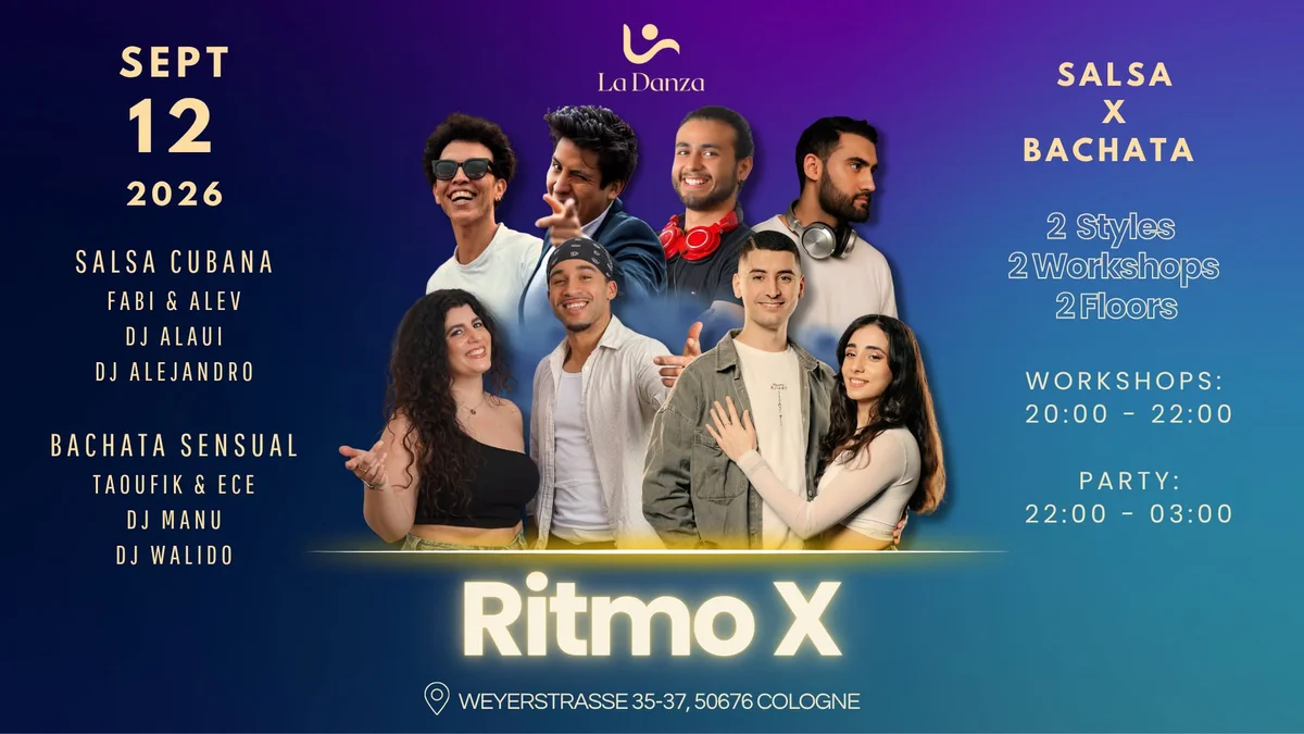 RITMO X - Event: Salsa Cubana X Bachata Sensual