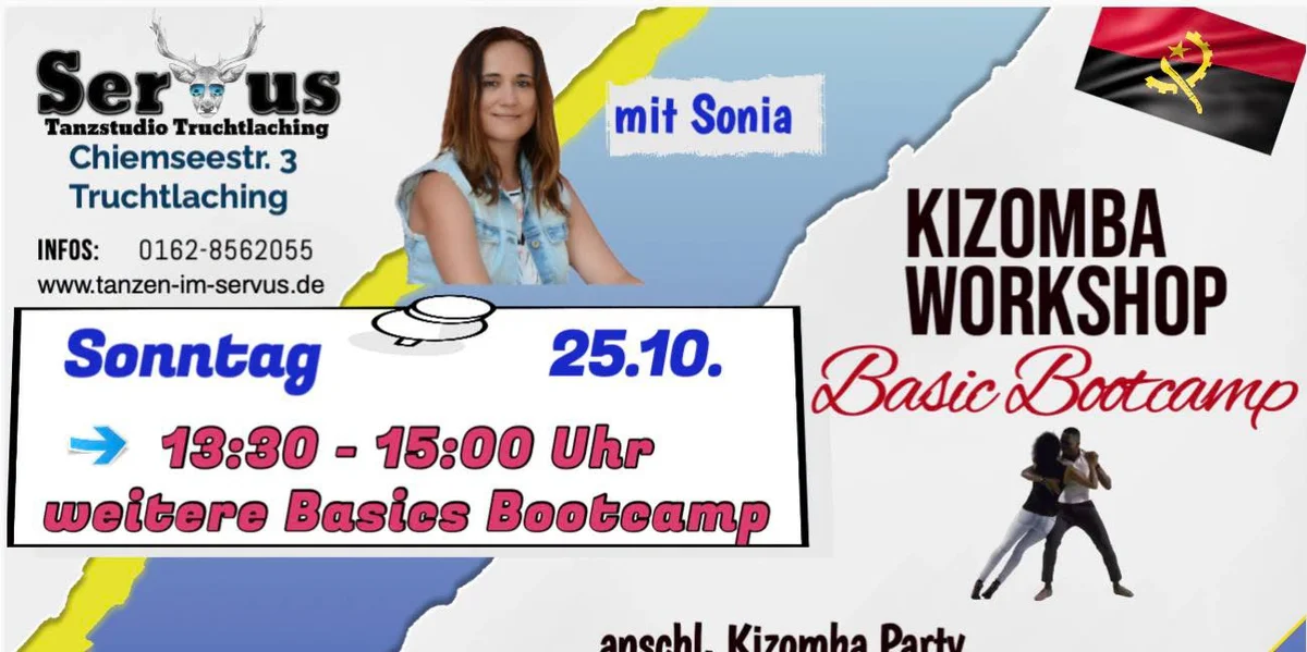 Kizomba - weitere Basics Bootcamp - anschließend Kizomba Party 