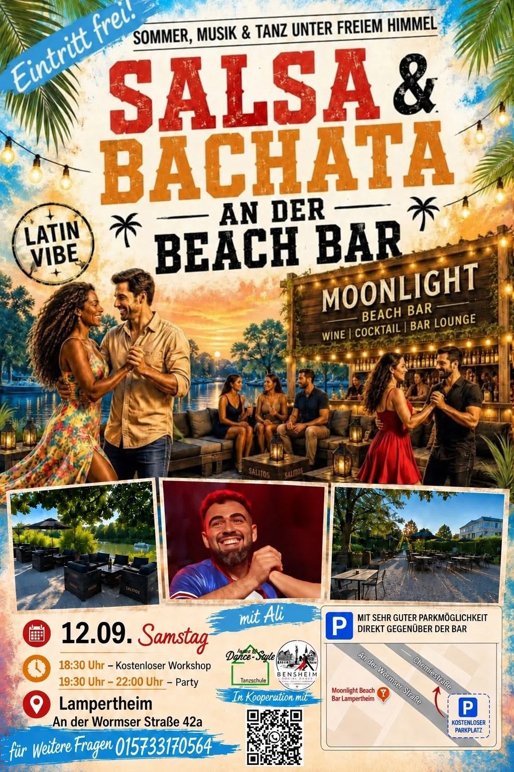 🌴 Salsa & Bachata an der Beach Bar – die nächste Runde! 💃🕺🔥