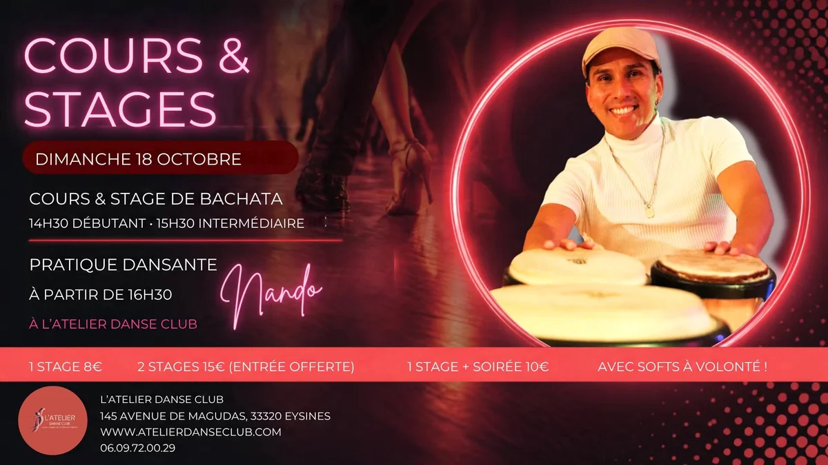Cours / Stages Bachata 🏼 🏼 - Bachata in Le Haillan