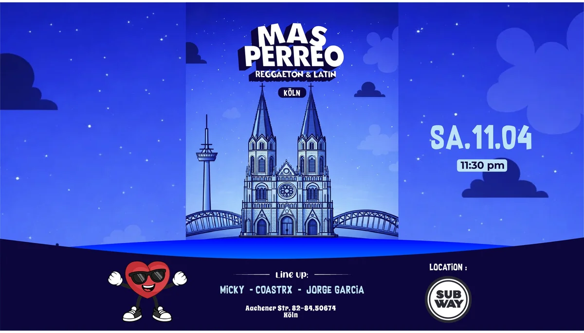 TU TERAPIA DE REGGAETÓN EN KÖLN