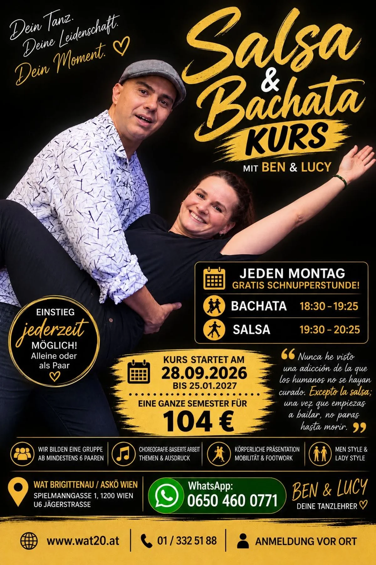 Salsa at Brigittenau, Vienna