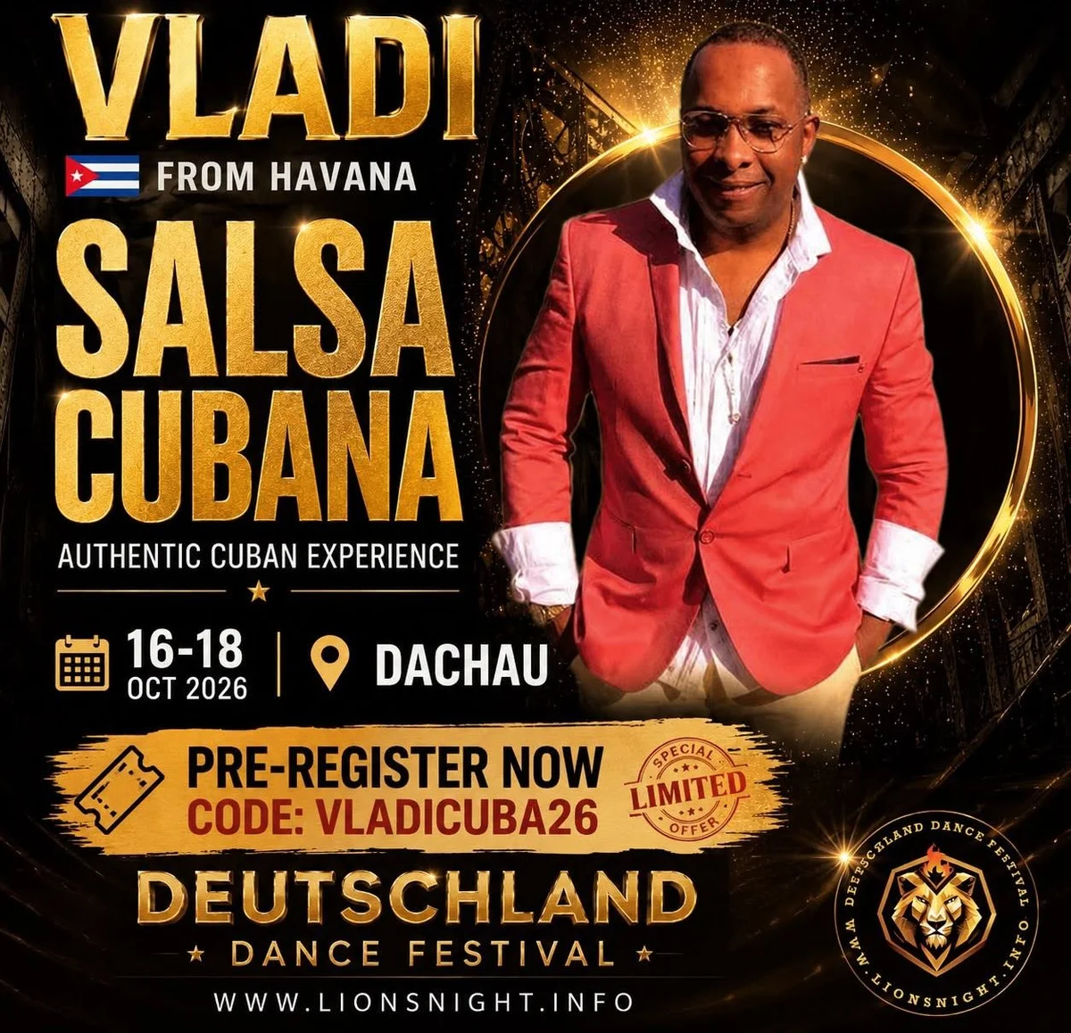 DDF DEUTSCH DANCE FESTIVAL – SALSA CUBANA EXPERIENCE – Salsa in Dachau