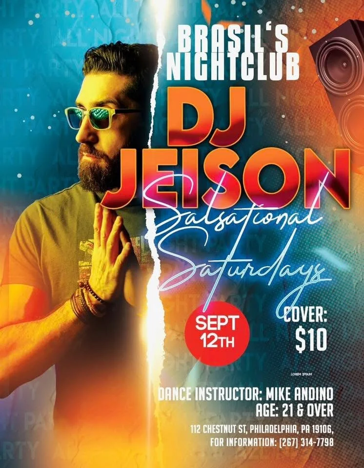 Salsa & Bachata at Brasil's Nightclub, Philadelphia