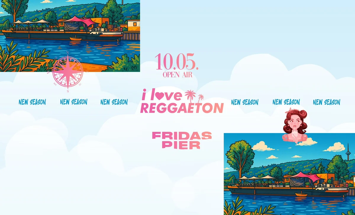 REGGAETON SUNDAY X OPEN AIR X FRIDAS PIER STUTTGART