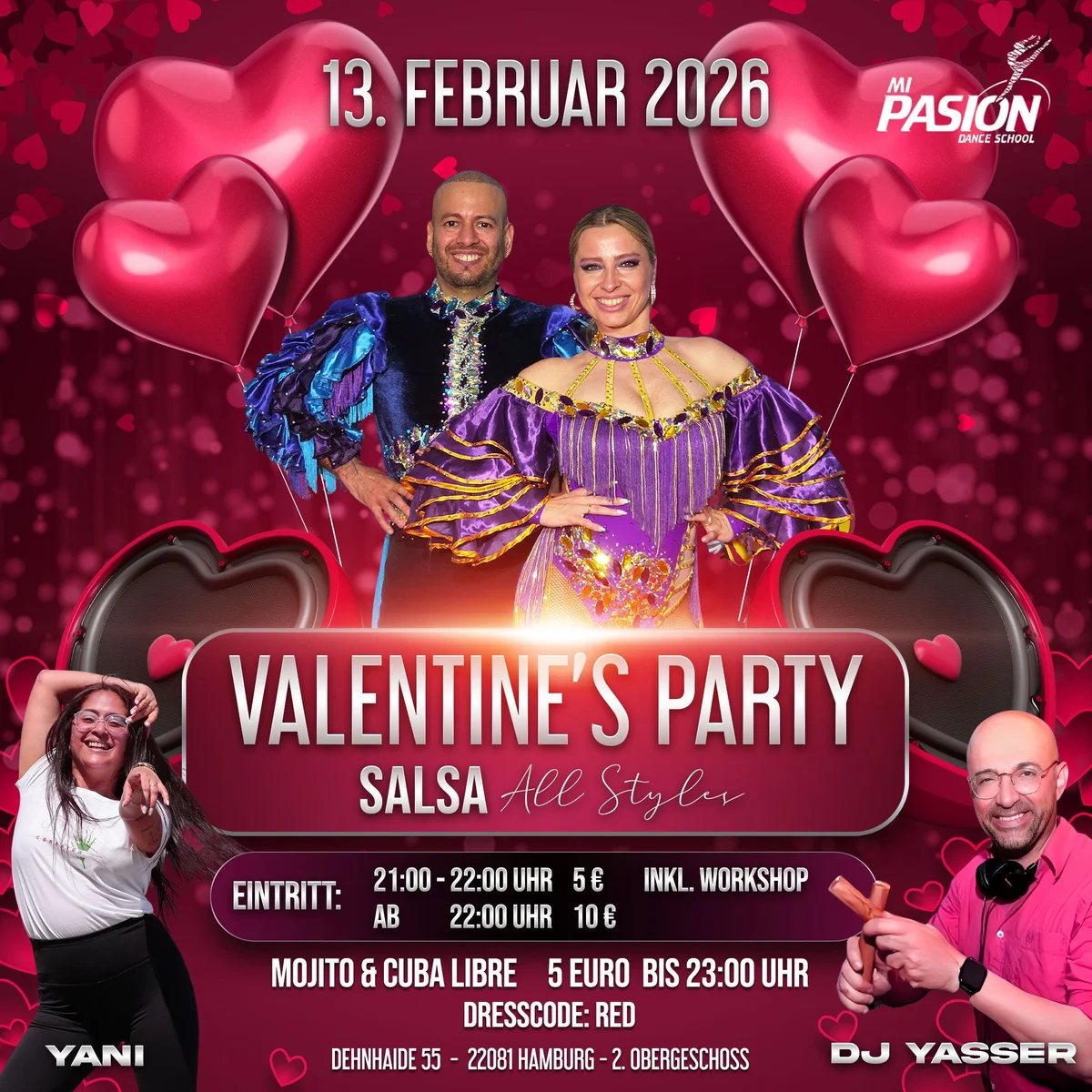 Valentine's Party - Mi Pasión 