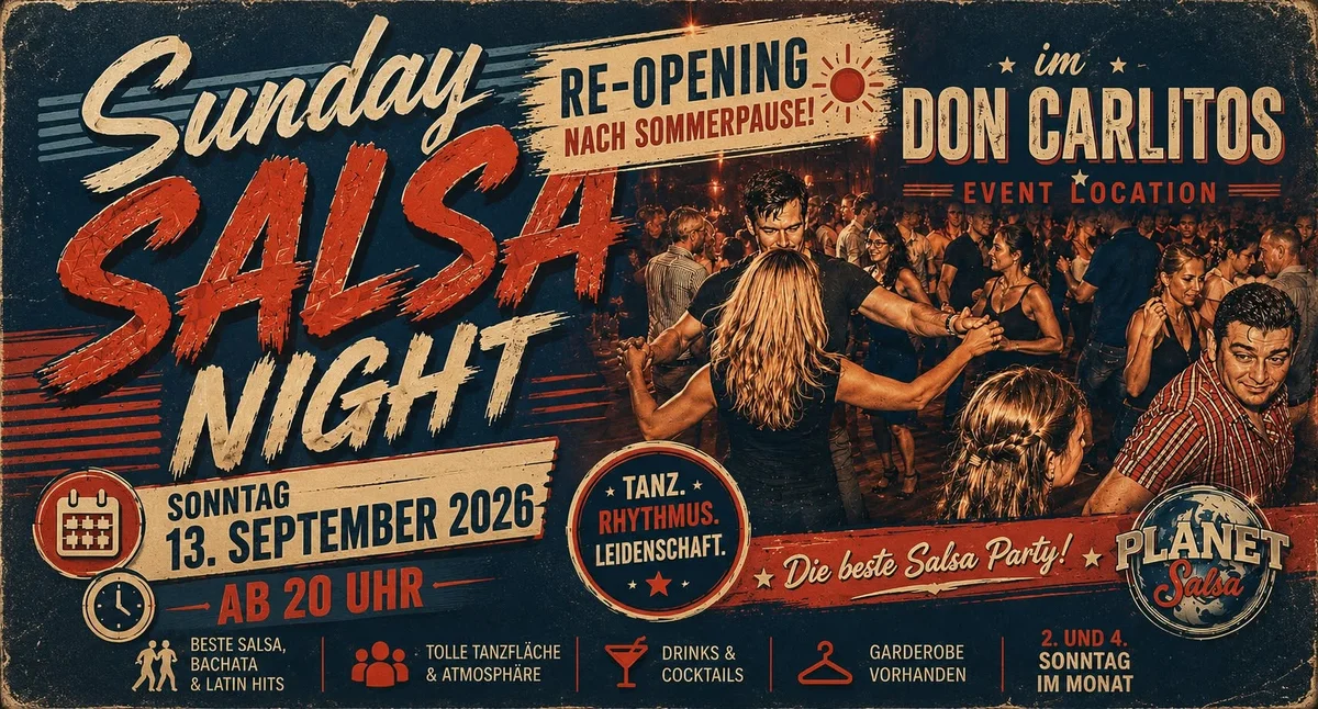 SUNDAY SALSA NIGHT im DON CARLITOS
