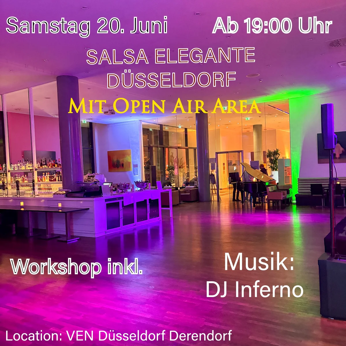 Salsa Elegante Düsseldorf (mit Open Air Area)