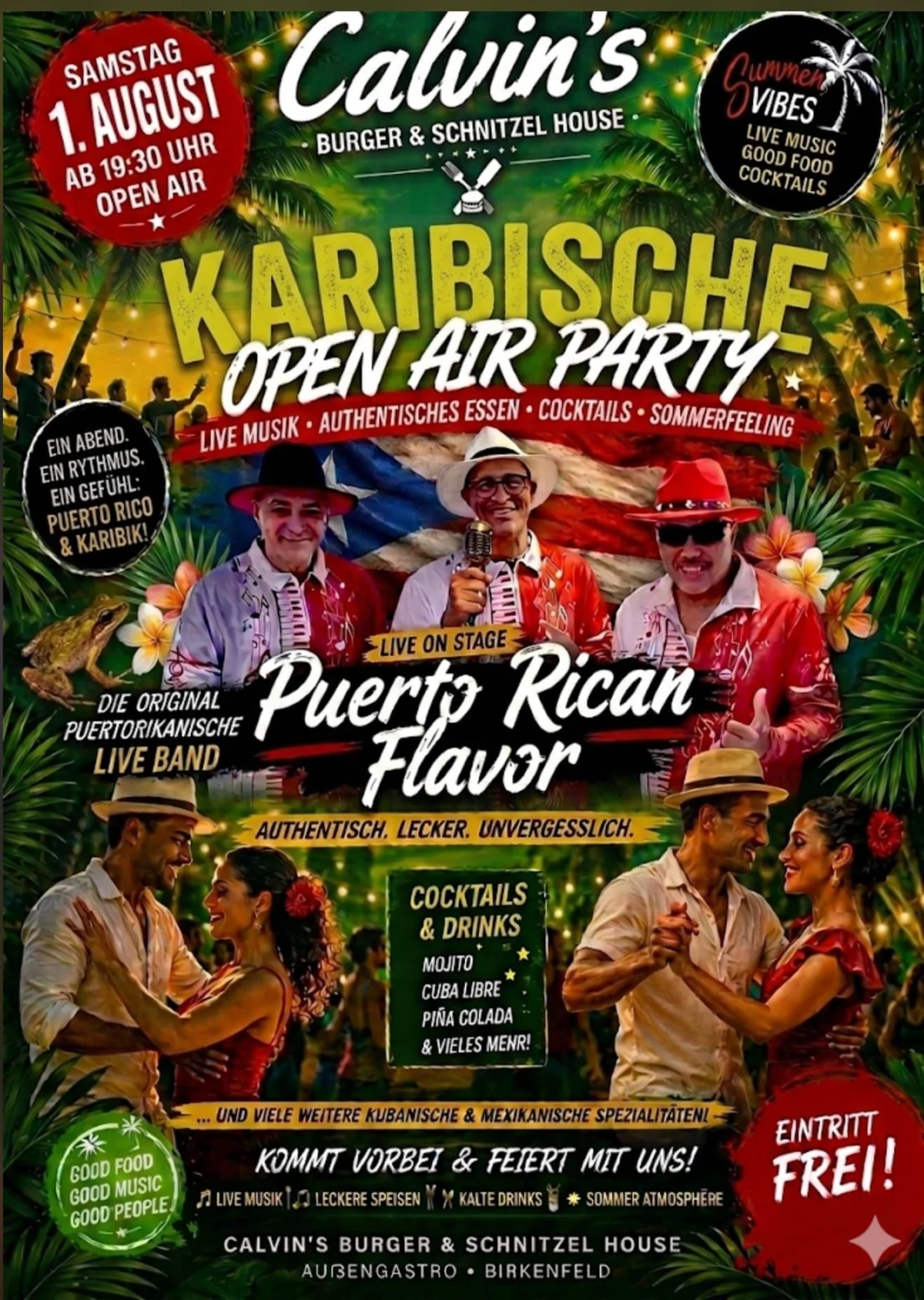 Salsa auf dem Römer