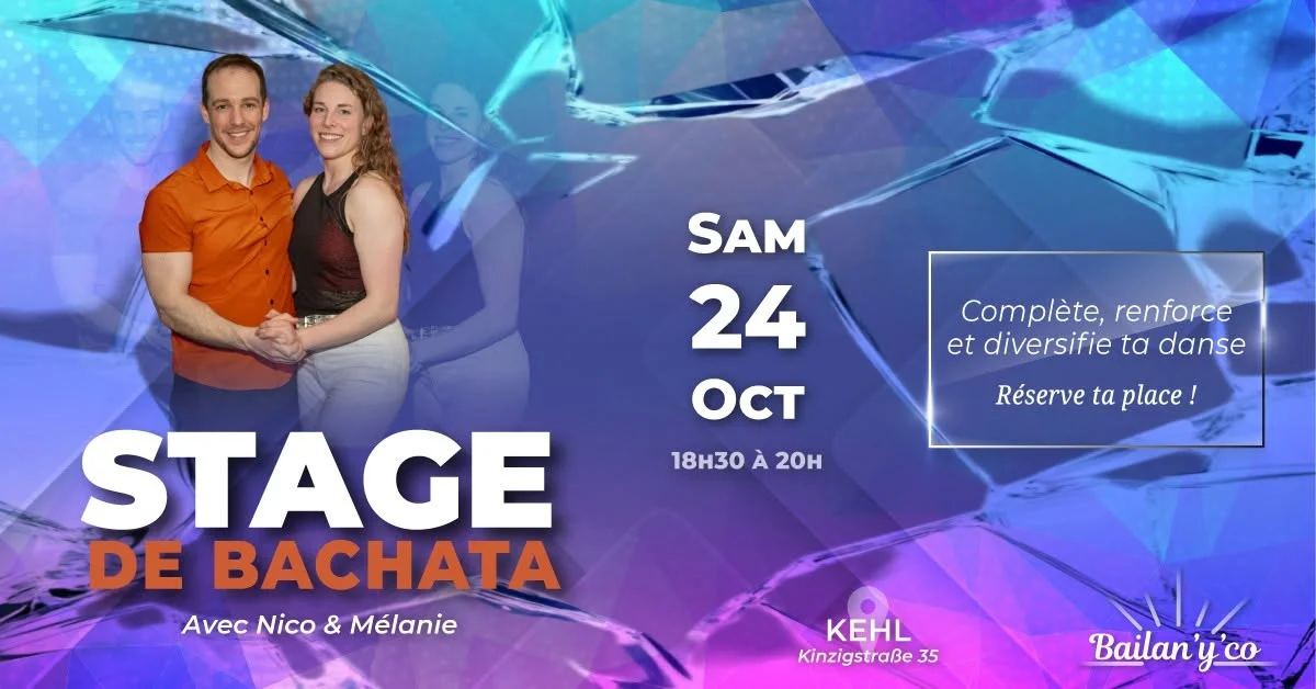 Stage Bachata couple solidaire 🩷 [Bailan'y'co]