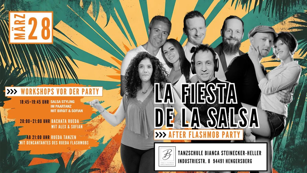 🔥 La Fiesta de la Salsa ✨ After Rueda Flashmob Party ✨