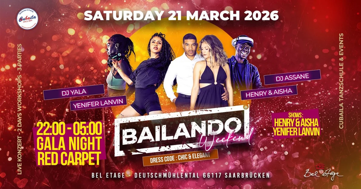 Bailando weekend "Gala Night'