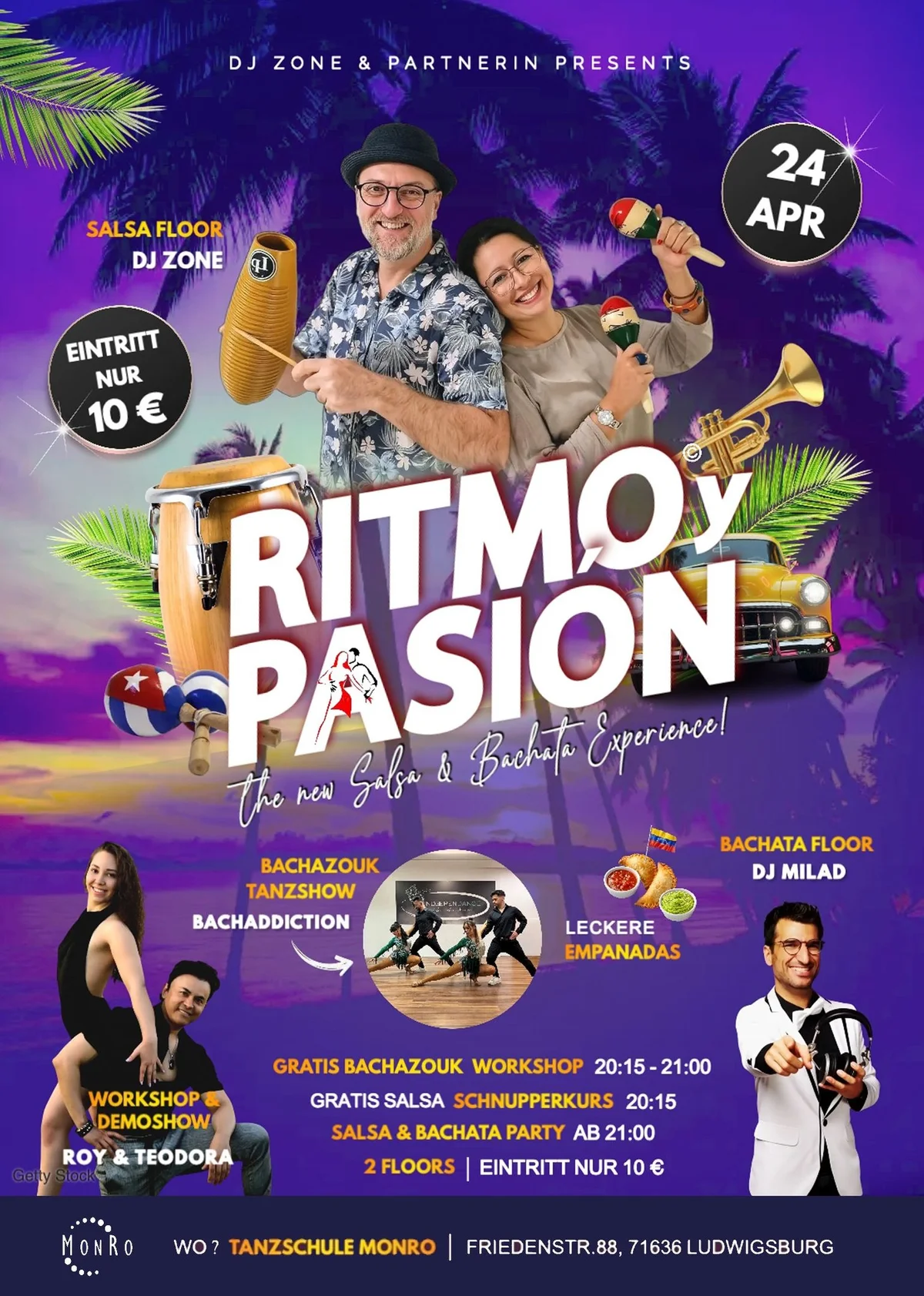 🔥💃🕺RITMO Y PASIÓN | THE NEW SALSA & BACHATA EXPERIENCE