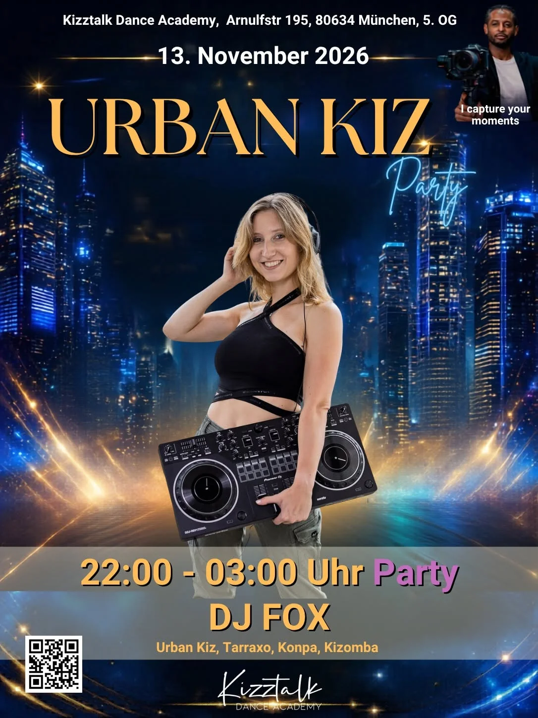 UrbanKiz Party @Kizztalk mit DJ Fox (Dresden) (Muenchen)