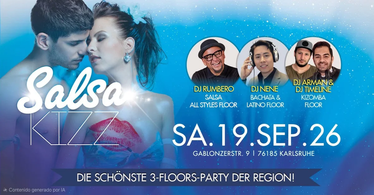 ♛ SALSA KIZZ ♛ SA.19.SEP.26 ♛ 3 FLOORS SALSA, BACHATA, KIZOMBA ♛