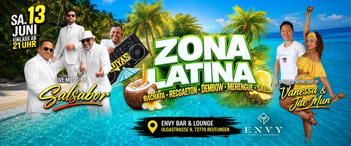 Zona Latina - Live Musik @ Envy 