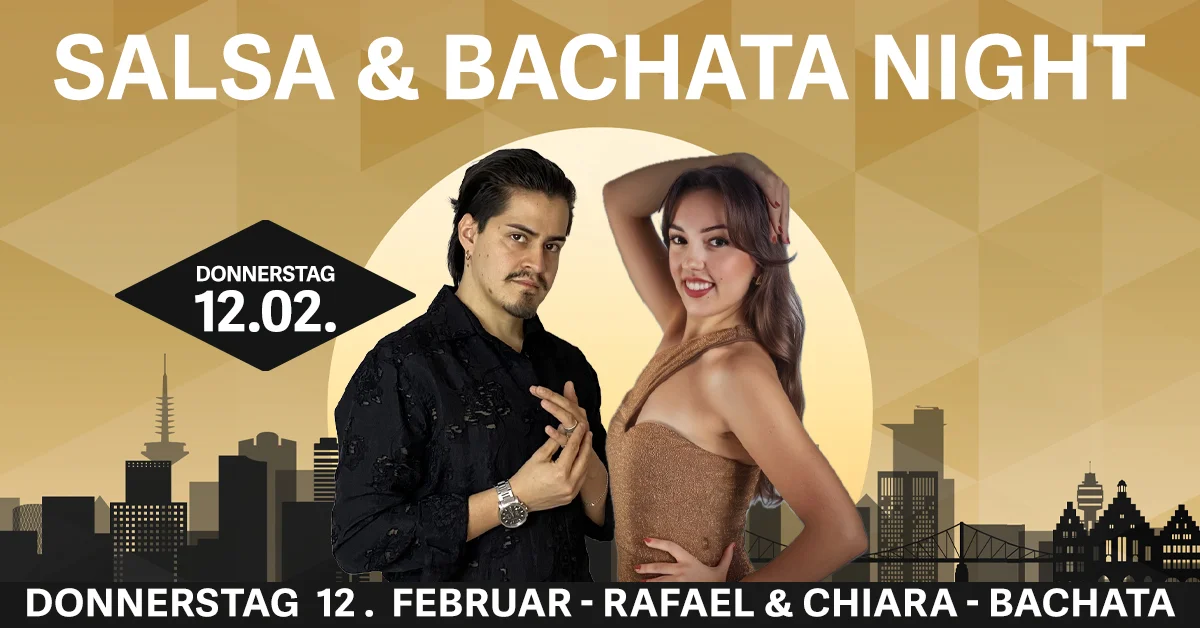 Bachata & Salsa Night im MyZeil - DONNERSTAG 12 FEBRUAR - Salsa & Bachata Party
