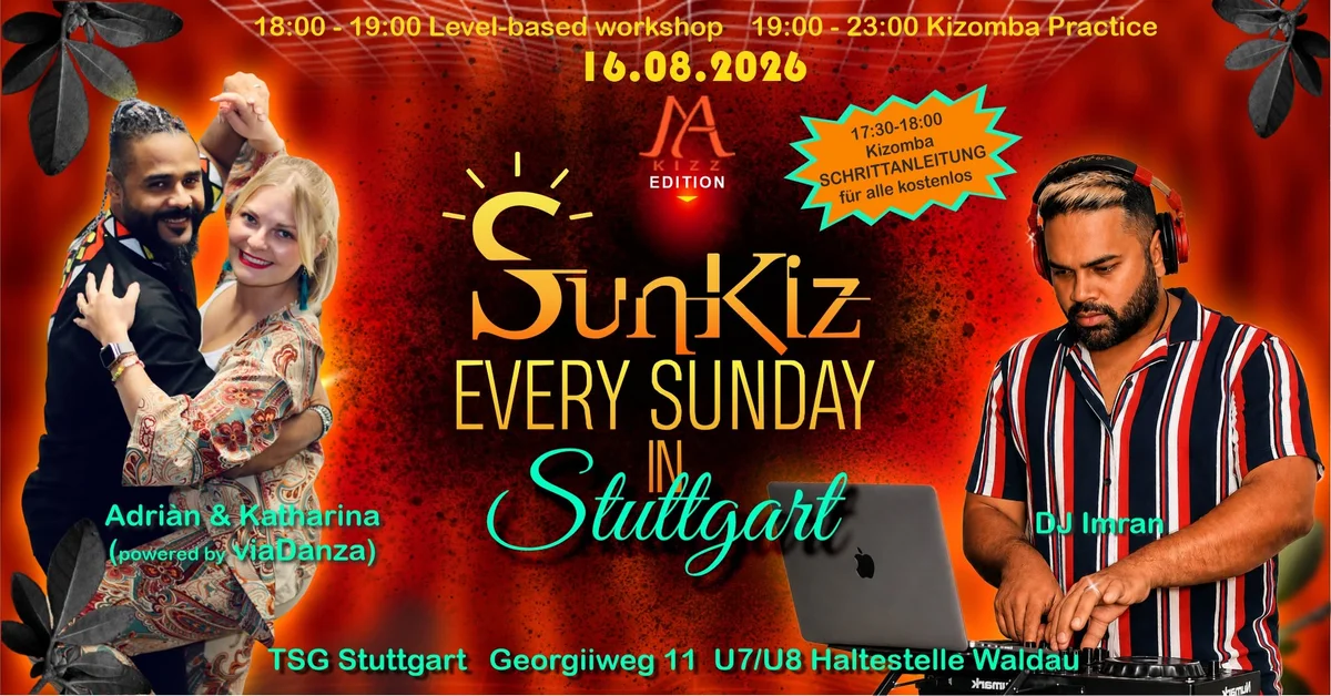 SunKiz (Sunday Weekend Kizomba + UrbanKiz)